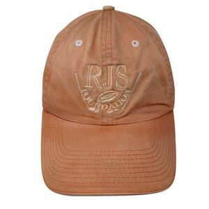 RJS Foundation Slideback Hat Orange One Size Embroidered Fahrenheit